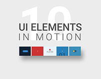 10 UI elements in Motion