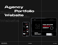 Agency Portfolio Website Landing Page