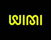 Wimi logotype wordmark logo design