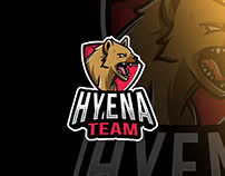 Hyena Team Esport Logo Template