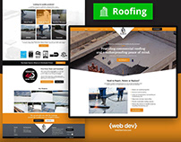 Commercial Roofing Solution Redesign by {web Lakeland}