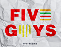 FIVE GUYS - REBRANDING