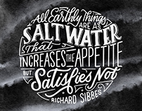 Hand-Lettered Richard Sibbes Quote