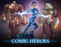 Comic superheroes (Oct-Dec 2011)