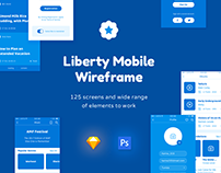 Liberty. Wireframes