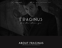 Fraginus Fashion Website PSD Template