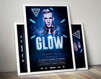 GLOW Party Flyer