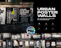 Urban Poster Wall Mockups