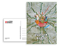 "Russian Rootz" poster/postcard
