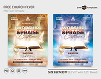 Free Church Flyer Template