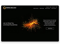 Orange Analytics Website Design