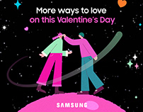 Samsung Valentine’s Day Campaign 2023