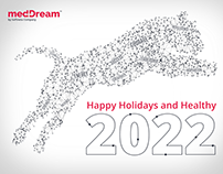 „medDream“ šventinis sveikinimas 2022