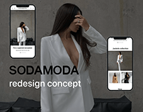 SODAMODA – redesign concept
