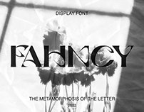 FAHNCY - DISPLAY FONT