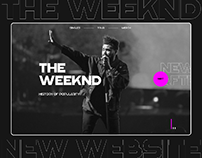 The Weeknd new website