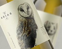 Arias Winery - branding & wine labels design