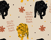 Yellow Peril supports Black Power