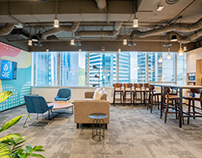 Insurance company QBE's new office in Hong Kong