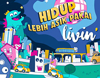 Livin' by Mandiri - Living a lively life with Livin'