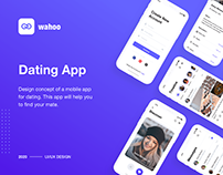 Wahoo - Dating App (Concept Design)