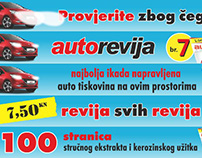 Flash Banner for Magazine "Autorevija"