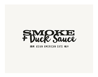 Smoke & Duck Sauce - Restaurant branding & Design