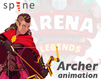 ARENA LEGENDS Archer animation