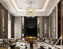 Neo-classic Majlis interior design