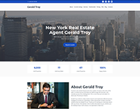 Real Estate Agent Website Template