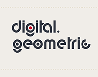 Free Font - Digital Geometric