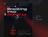 Breaking Into Baikonur – Web Design & Web Development