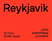 SK Reykjavik Typeface