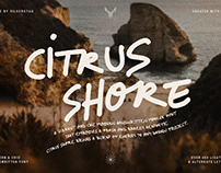 Citrus Shore - Playful Marker Font
