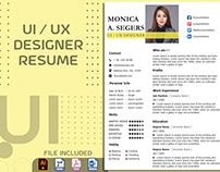 Best Resume For UX Designer