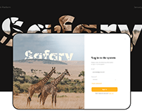Safary_Web Platform