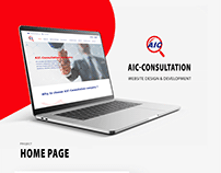 website design & development - aicconsultation.com