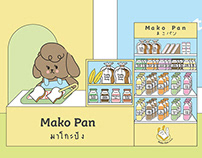 Mako Pan ( まこパン ) Toast Vendor branding