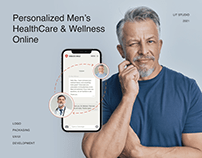 Branding & Website for Men's Healthcare Startup
