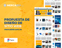 Diseño web Mercabid.com.ve