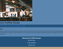 Coffee House Website Design