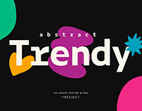 Free Download 15 Abstract Shape Trendy Design Element