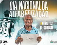 Ceará SC - Ação - Dia Nacional da Alfabetização
