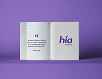 Logo Redesign & Brand Guidelines | Hia