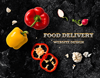 FOOD DELIVERY WEBSITE DESIGN