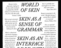 World Of Skin. Thesis