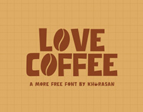 Love Coffee Display Font
