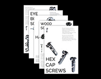 Types of Screws | K LASER Design Lab.