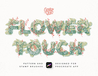 Flower Touch Procreate Brushes
