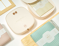 日式浴巾/毛巾品牌HOYO厚祐产品包装设计